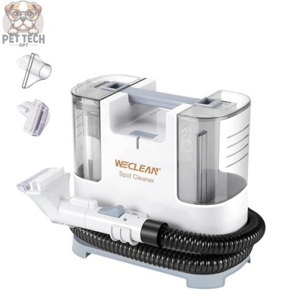 WECLEAN C1 Portable Extractor - Deep Cleaning Upholstery and Carpet Cleaner with Dual Water Tanks