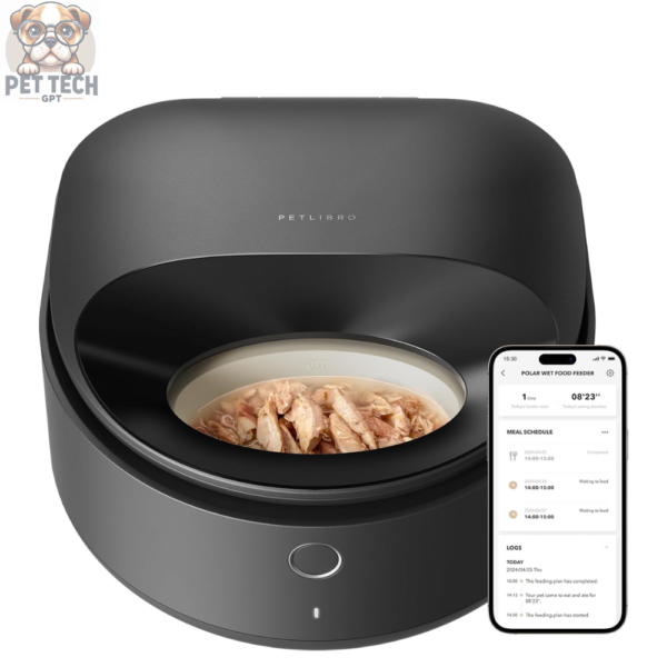 PETLIBRO Refrigerated Automatic Cat Feeder with App Control, 3 Days Freshness, WiFi Wet Food Dispenser for Cats and Dogs